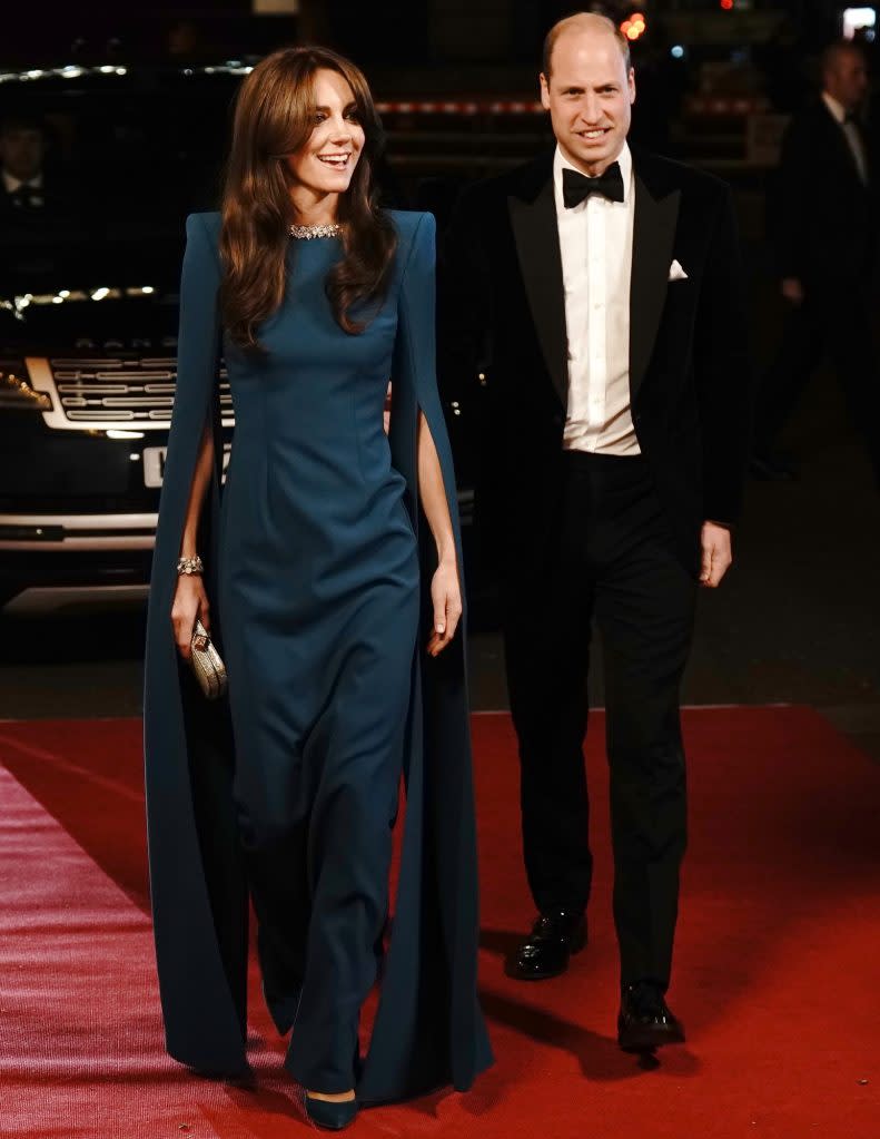 The pair have taken a step back from royal duties following the news of Middleton’s ailing health. Getty Images
