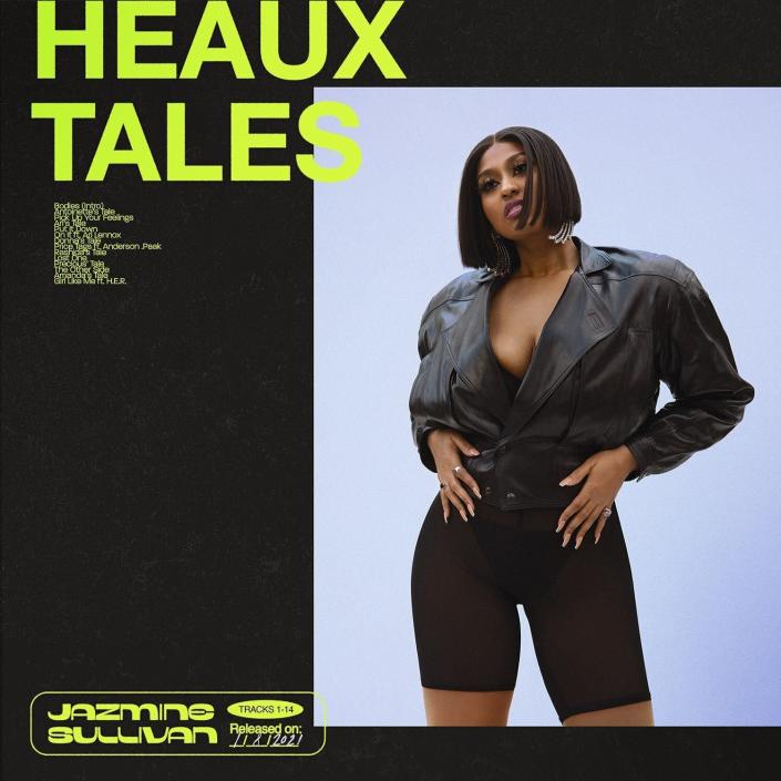 This cover image released by RCA shows "Heaux Tales," an EP by Jazmine Sullivan. (RCA via AP)