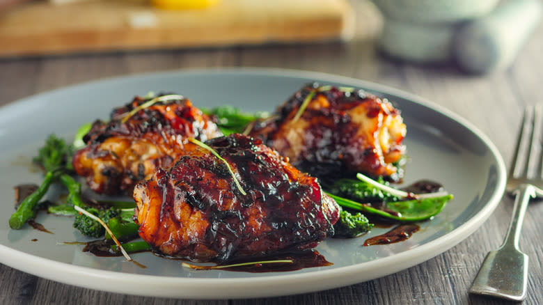 fried soy sauce chicken