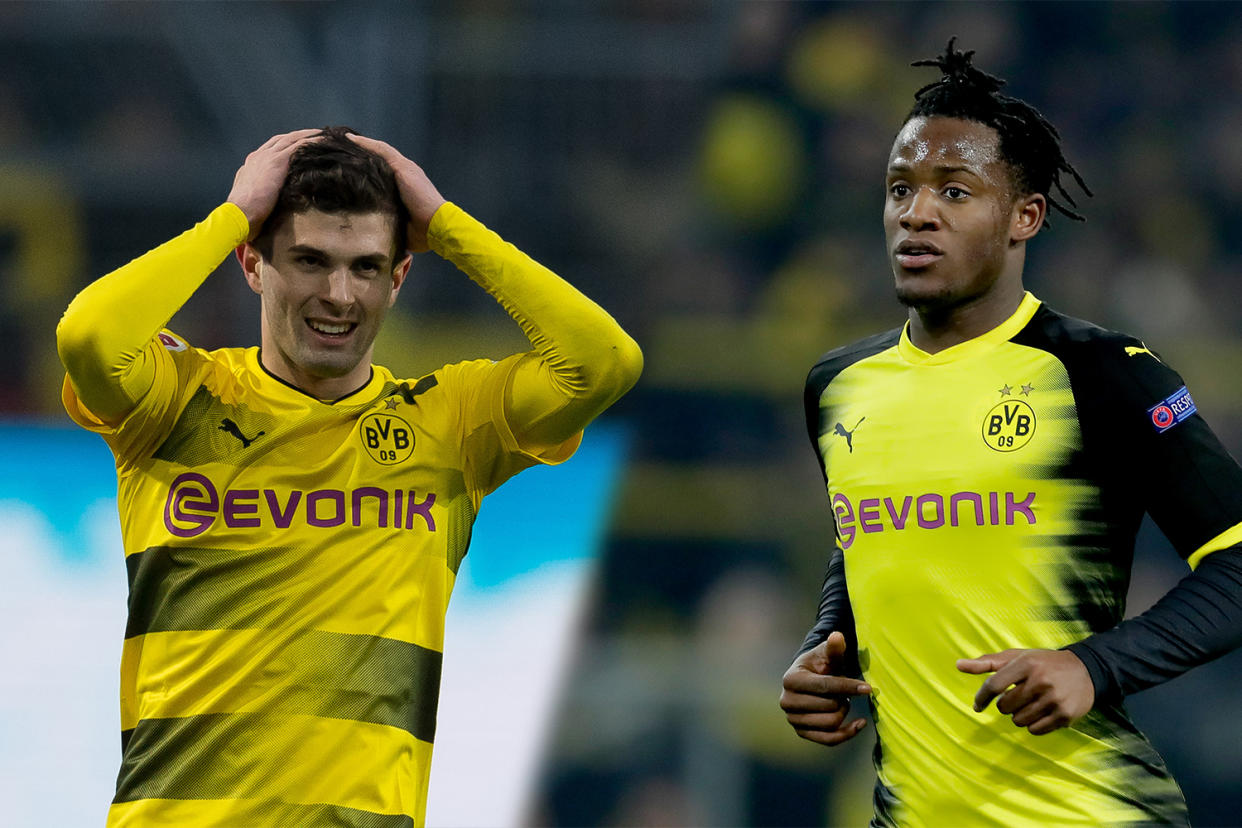 Transfer key? Michy Batshuayi could give Chelsea the edge in the chase for Christian Pulisic, according to reports