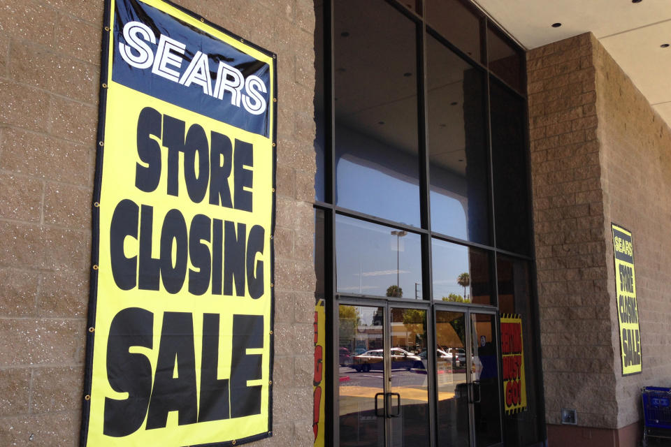 On Tuesday, Sears Canada also reported a 15.2 per cent decline in first-quarter sales.