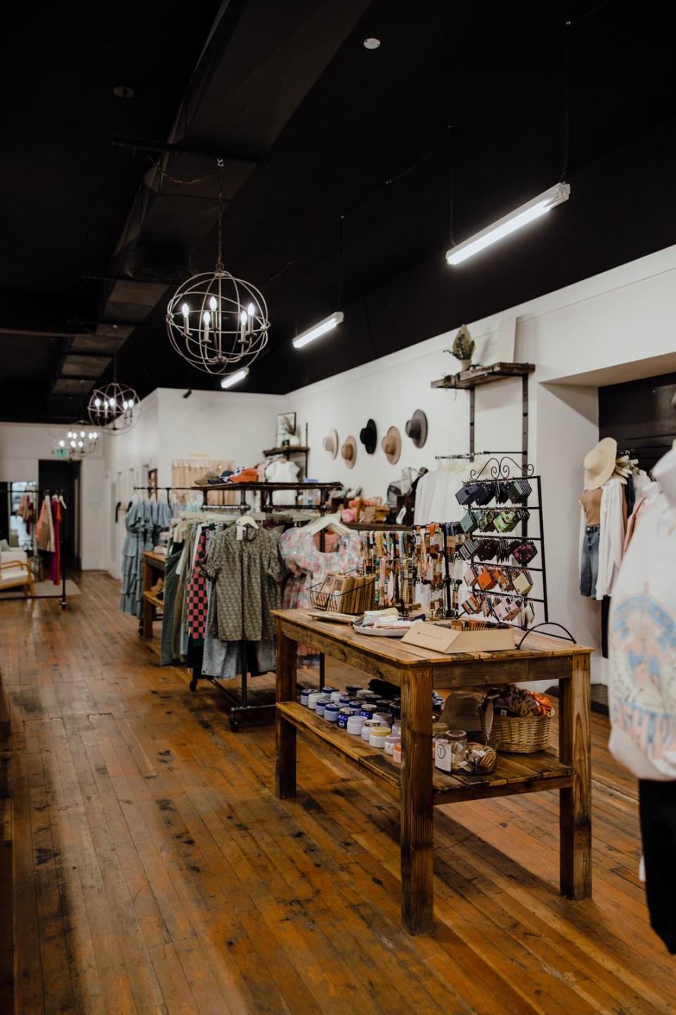 An interior shot of Love Olive Co in Rexburg, Idaho. 