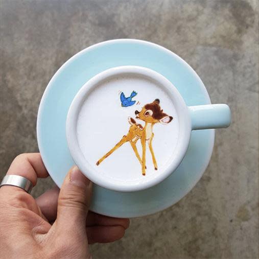 These coffee foam works of art are incredible