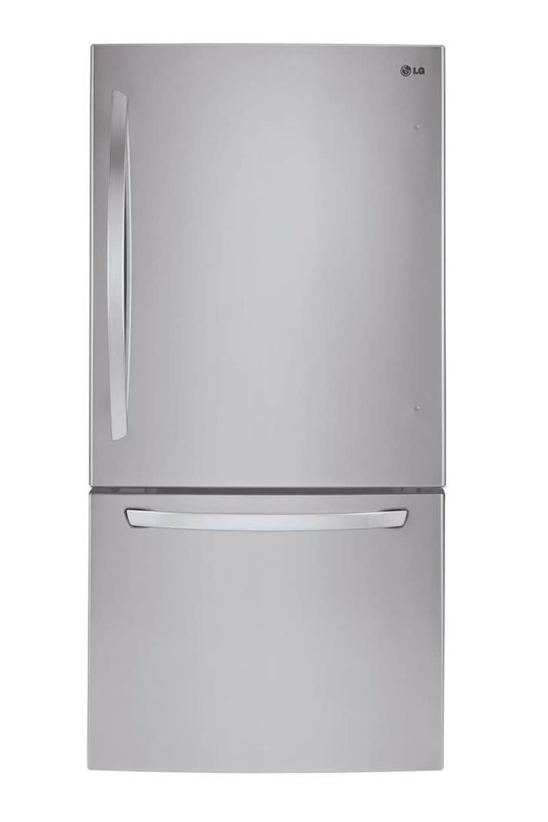 5) Bottom Freezer Refrigerator