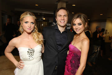 Brittany Snow , Scott Porter and Jessica Stroup at the Los Angeles premiere of Screen Gems' Prom Night