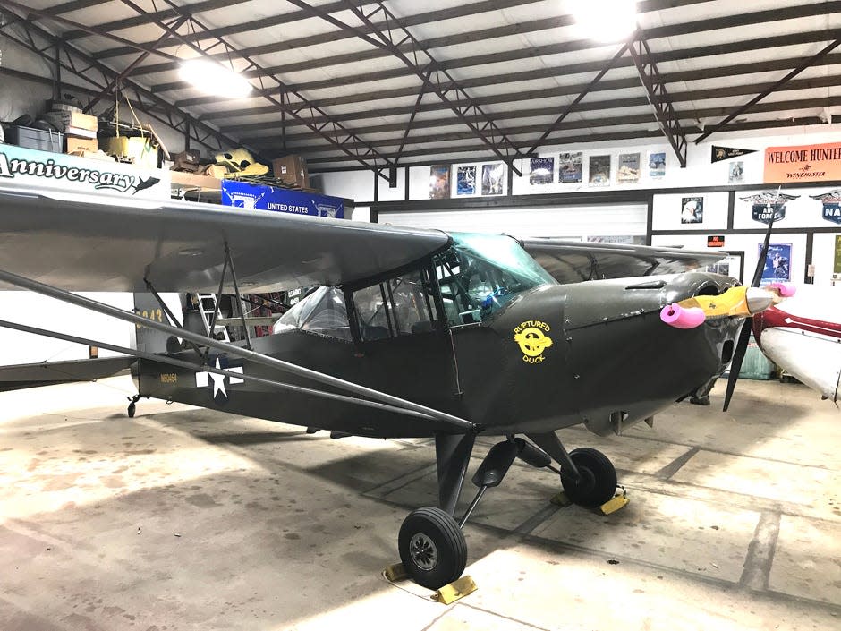 This World War II spotter plane will be one of several displayed at Crestview Bob Sikes Airport during the April 22-24 “Hail Our Heroes!” World War II reenactment weekend.