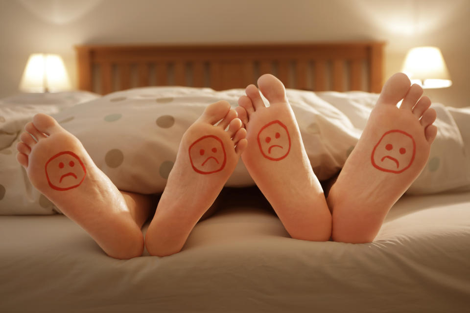 Issues in the bedroom are a big reason for breakups. Photo: Getty