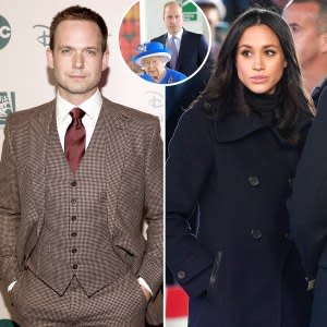 Patrick J Adams Tears Into Royal Family Amid Obscene Meghan Markle Drama