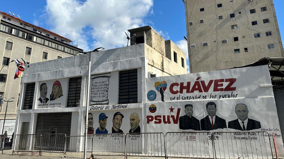 Sede de la Fundación Combativa Catedral, en el centro de Caracas.
