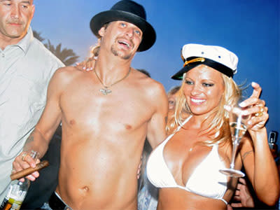 Pam Anderson and Kid Rock: July 29, 2006