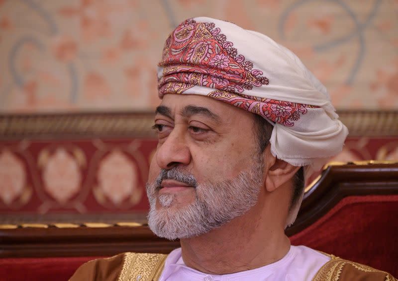 FILE PHOTO: Oman's Sultan Haitham bin Tariq