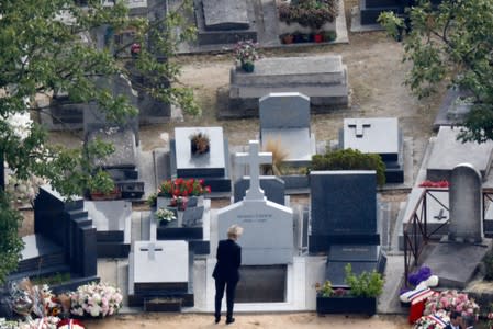 Mourning to late French President Jacques Chirac in Paris