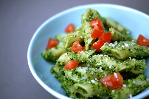 Kale and Walnut Pesto