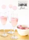 <p>A little dessert with your drink never hurts.</p><p>Get the recipe from <a href="http://celebrationsathomeblog.com/raspberry-champagne-float" rel="nofollow noopener" target="_blank" data-ylk="slk:Celebrations at Home;elm:context_link;itc:0;sec:content-canvas" class="link ">Celebrations at Home</a>.</p>