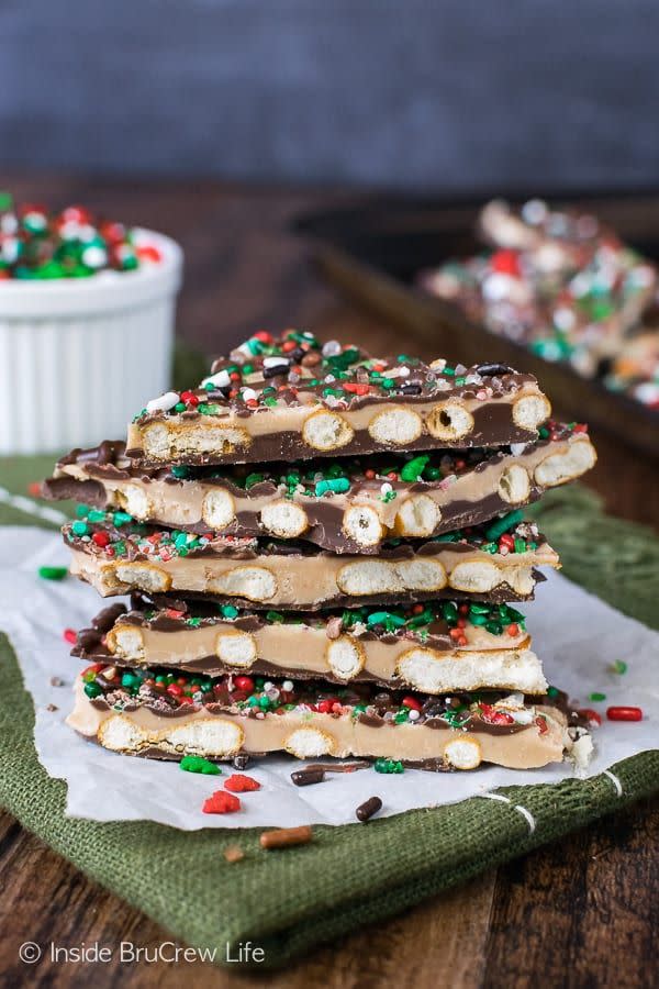 Salted Caramel Pretzel Bark