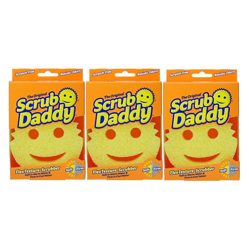 Original Scrub Daddy Sponge - Scratch Free Scrubber for Dishes and Home