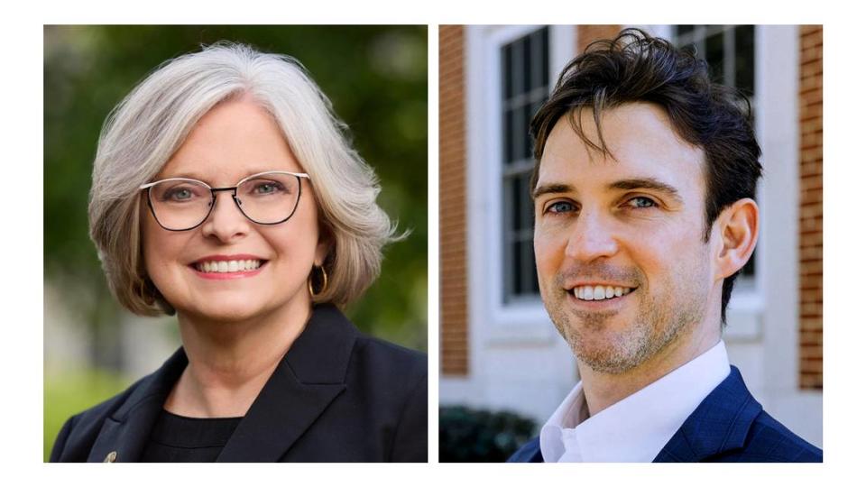 State Sen. Katrina Shealy, R-Lexington, and Carlisle Kennedy are in a Republican runoff on Tuesday, June 25, 2024 in Senate District 23.