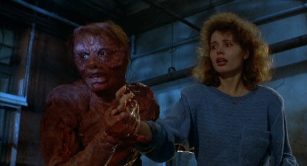 Jeff Goldblum and Geena Davis in "The Fly" (1986)<p>20th Century Studios</p>