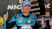 <p>At 46, Kevin Harvick already has compiled a Hall of Fame-worthy NASCAR career. He won the 2014 NASCAR Cup Series championship and the 2020 regular-season title, as well as the 2007 Daytona 500.</p> <p>Harvick has 58 career NASCAR Cup Series victories and 119 across all NASCAR race series.</p> <p>Off the track, he has served as a race broadcaster for Fox, formed his own scholarship foundation and endorsed Jimmy John's, Mobil 1 and more.</p> <p><a href="https://www.gobankingrates.com/net-worth/sports/kevin-harvick-net-worth/?utm_campaign=1170631&utm_source=yahoo.com&utm_content=8&utm_medium=rss" rel="nofollow noopener" target="_blank" data-ylk="slk:Keep reading to discover his total net worth.;elm:context_link;itc:0;sec:content-canvas" class="link ">Keep reading to discover his total net worth.</a></p> <p><small>Image Credits: Steve Helber/AP/Shutterstock</small></p>