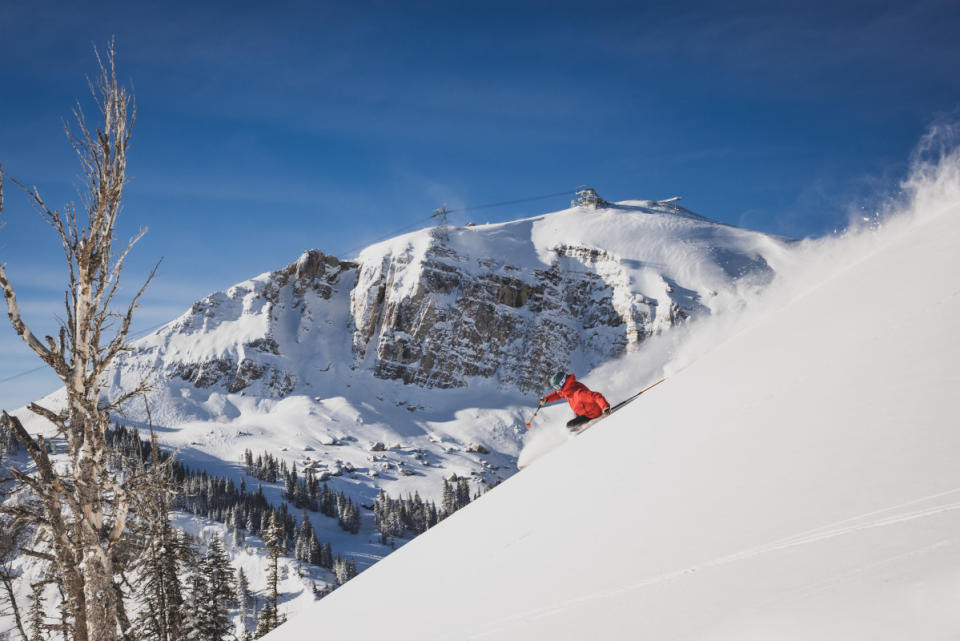 Jackson Hole Athlete Max Martin samples the goods on January 13, 2024<p><a href="https://www.instagram.com/amyjimmerson/" rel="nofollow noopener" target="_blank" data-ylk="slk:Photo: Amy Jimmerson;elm:context_link;itc:0;sec:content-canvas" class="link ">Photo: Amy Jimmerson</a></p>
