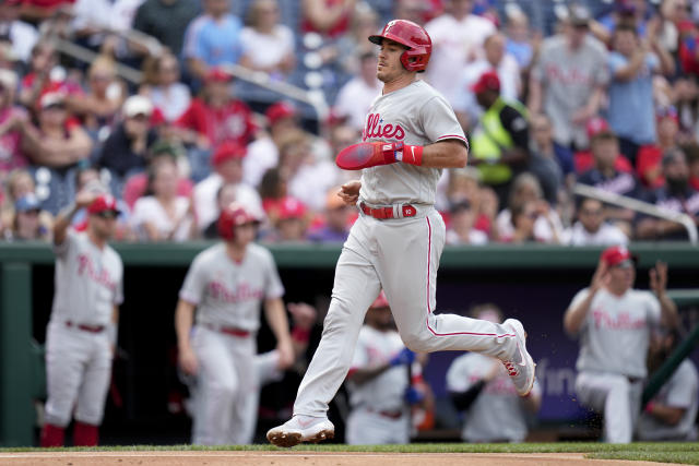 Josh Harrison drives in four to power Phillies to 7-4 win over