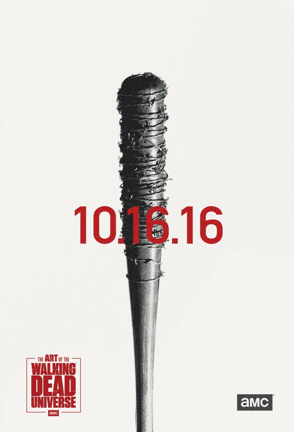 TWD season 7 alternate concept poster, labeled as version 10