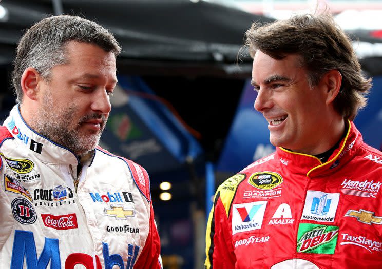 The departures of Tony Stewart and Jeff Gordon will leave NASCAR a far different sport. (Getty)