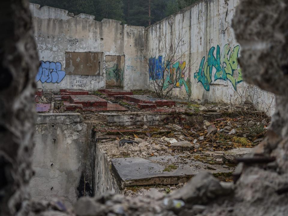 abandoned sarajevo olympics