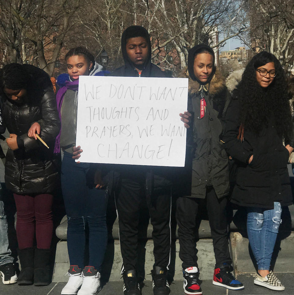 <p>Washington Square Park. (Photo: Julie Giusti for Yahoo Lifestyle) </p>