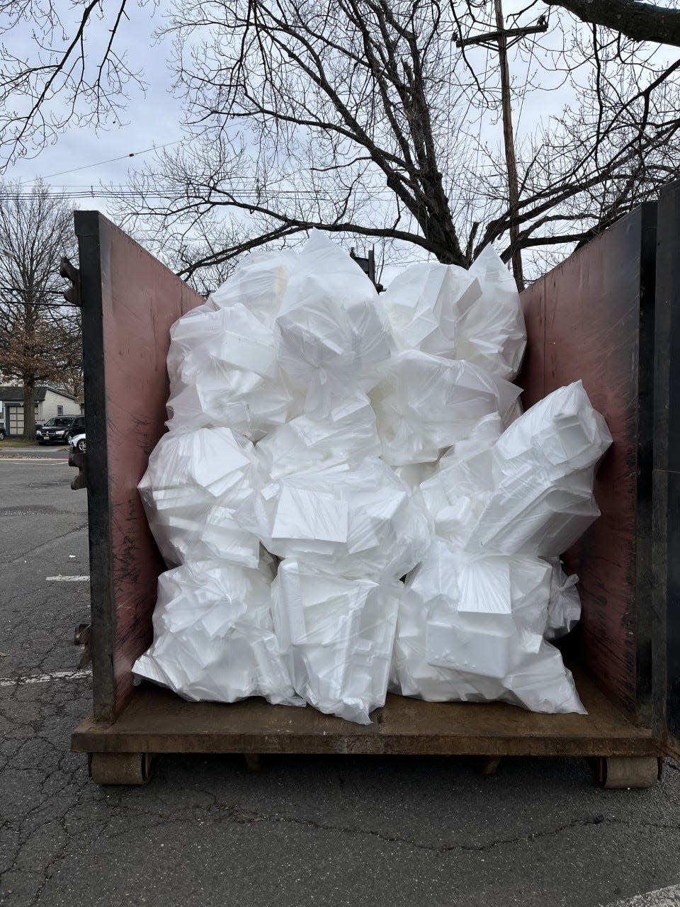 Some of the results of the Polystyrene drive in Hawthorne.