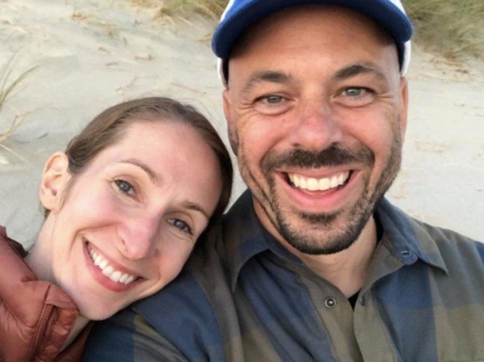 Andrea Prudente and Jay Weeldreyer, became stuck in Malta after she was denied a life-saving abortion last June. (Jay Weeldreyer)