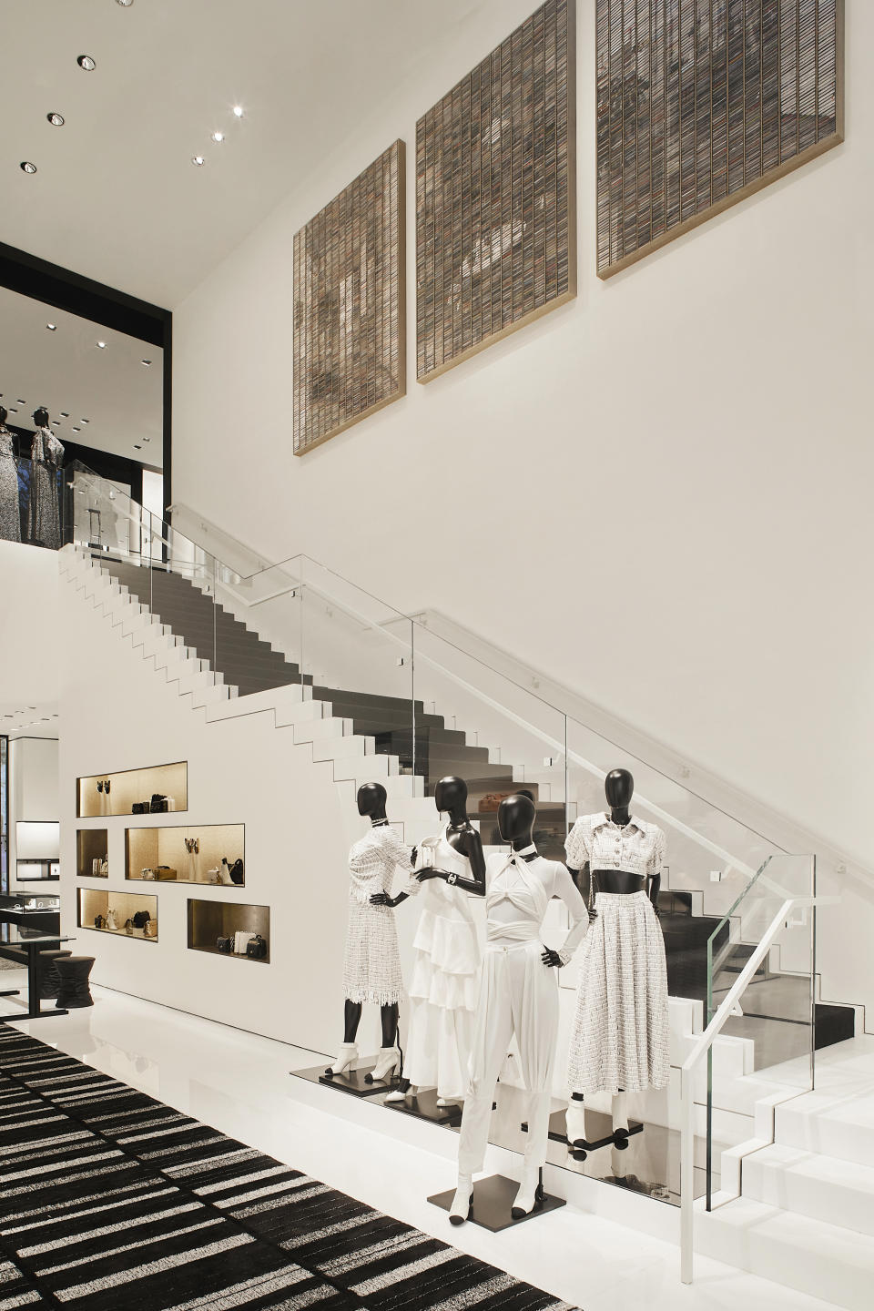 Ready-to-wear is also featured on the first floor of the two-level boutique. - Credit: Sam Frost