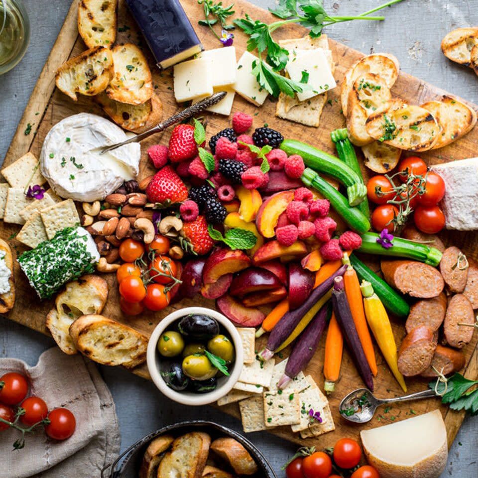 Ultimate Summer Fruit & Cheese Board