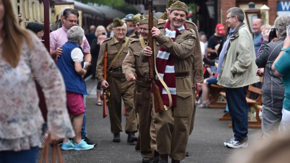 Eastern Daily Press: Classic Sitcom Weekend featuring Dad's Army Live will take place at Weybourne Station Picture: Sonya Duncan