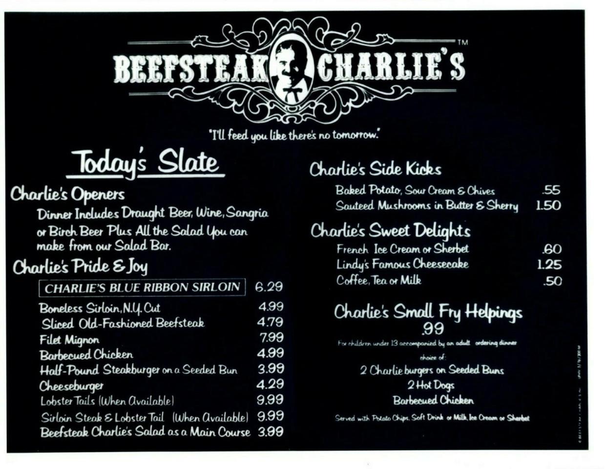 Beefsteak Charlie’s