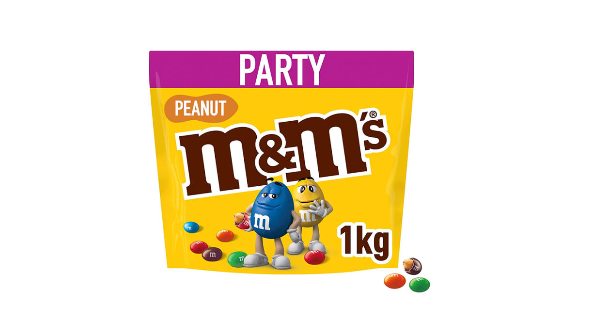 1 Kg of M&M's Milk Chocolate (1kg Party Bag)