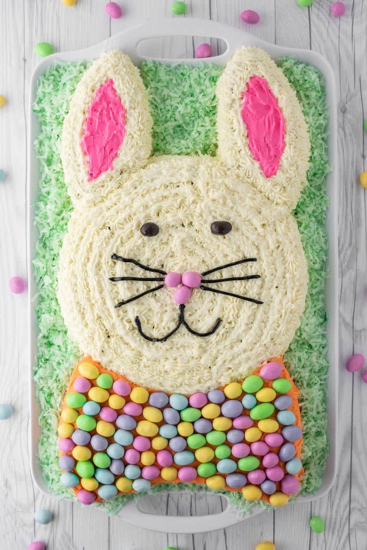 Easter Bunny Carrot Cake