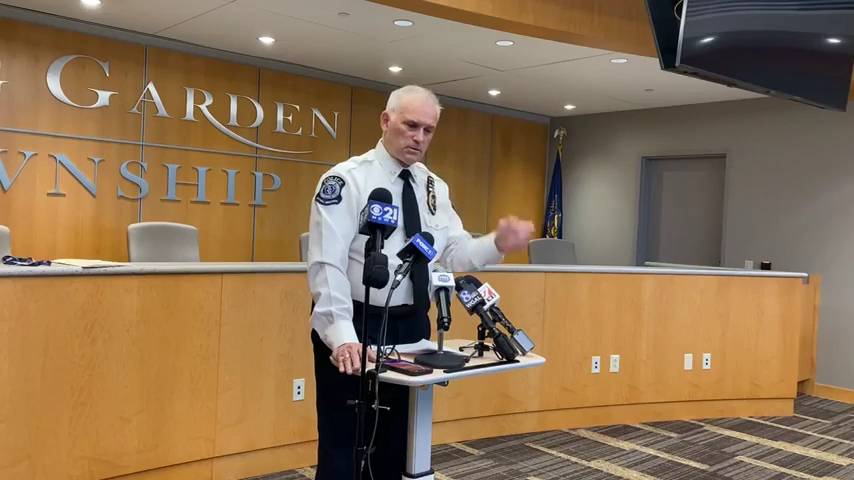 Spring-Garden Township Police Chief George Swartz gives details about the murder suicide that claimed the life of Central York teacher Erin Walker.