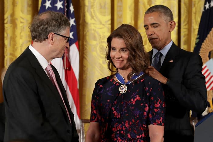 Bill y Melinda Gates