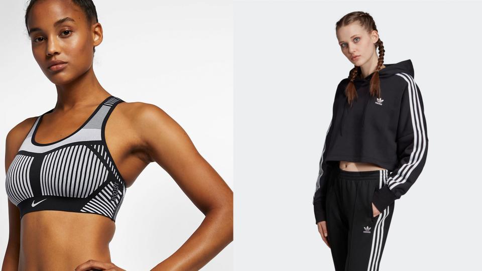 The best Nike and Adidas deals Black Friday 2020: FE/NOM Sports Bra and cropped hoodie