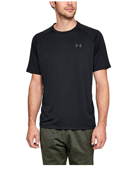 Under Armour Men's Tech 2.0 Short Sleeve T-Shirt. Image via Amazon.