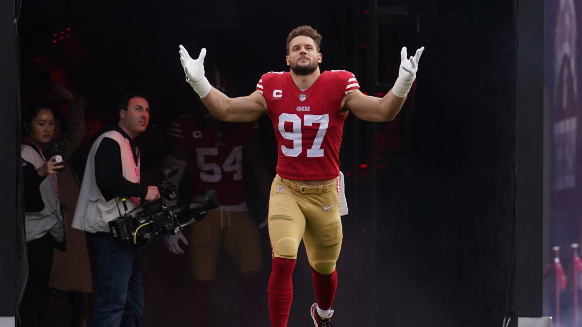 49ers trade Watson; Bosa can claim No. 97