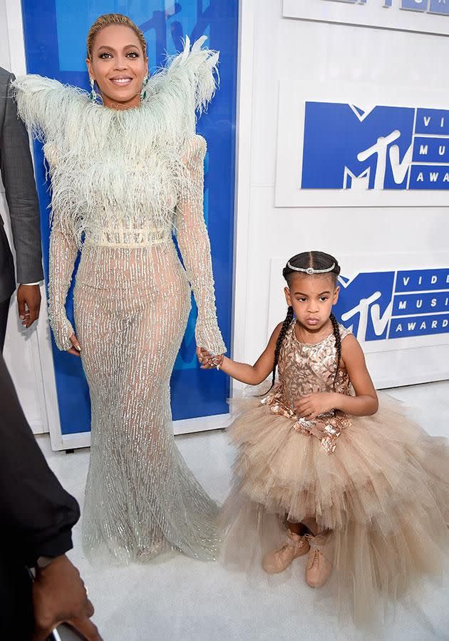 Blue Ivy's couture dress was worth more than our cars.