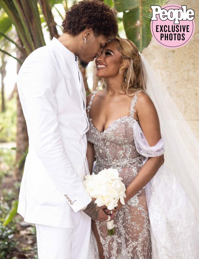 NBA Star Tobias Harris Weds Jasmine Winton at a New York Castle
