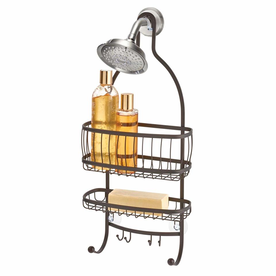 iDesign York Metal Wire Hanging Shower Caddy