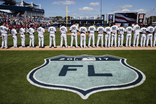 Baseball is back and so are the Bronx Bombers. (AP)