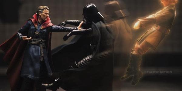 La espectacular batalla animada entre Darth Vader y Doctor Strange creada por fans