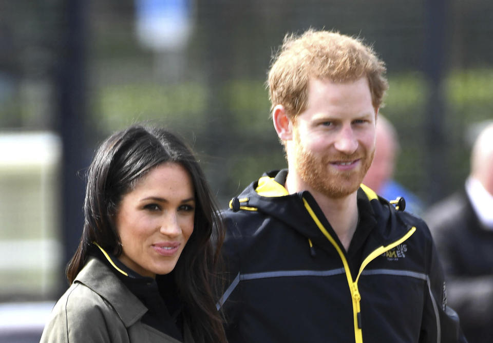 Il principe Harry e sua moglie Meghan Markle (Photo by: zz/DP/AAD/STAR MAX/IPx)