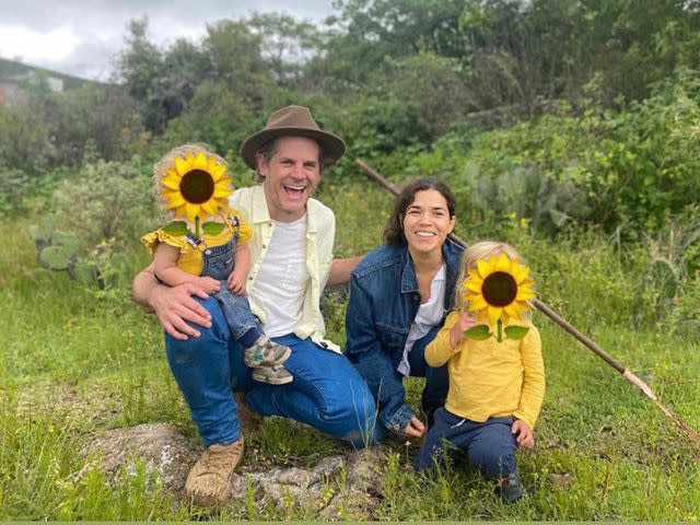 <p>America Ferrera Instagram</p> America Ferrera and Ryan Piers Williams with their kids. Sebastian Piers and Lucia Marisol