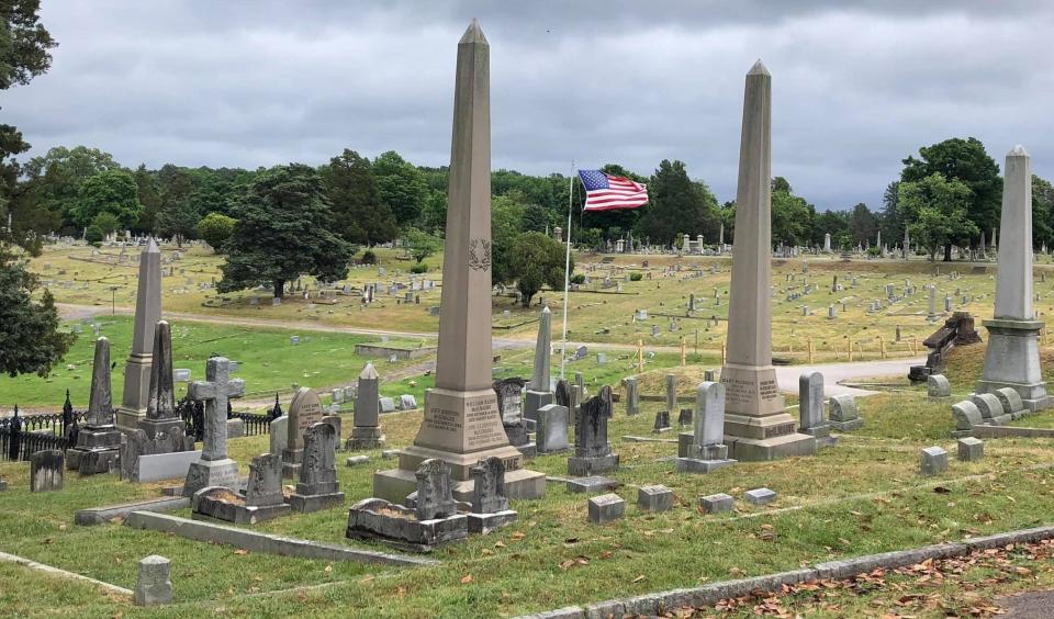 Blandford Cemetery in Petersburg, Va. on May 30, 2021.